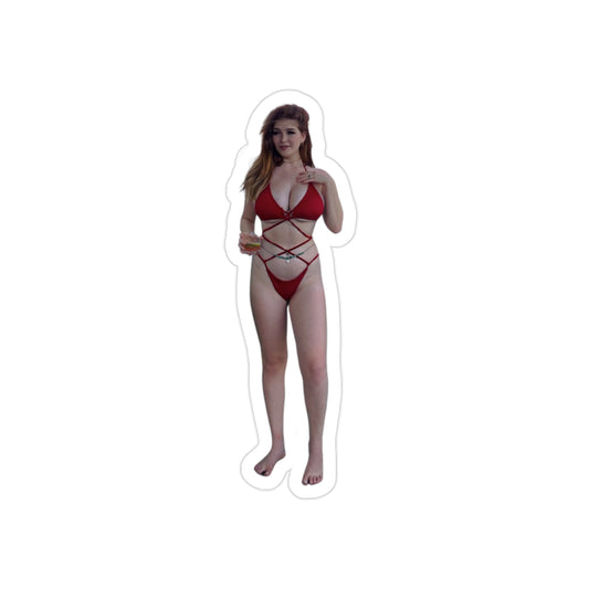 Playful Die-Cut EF Outdoor Sticker