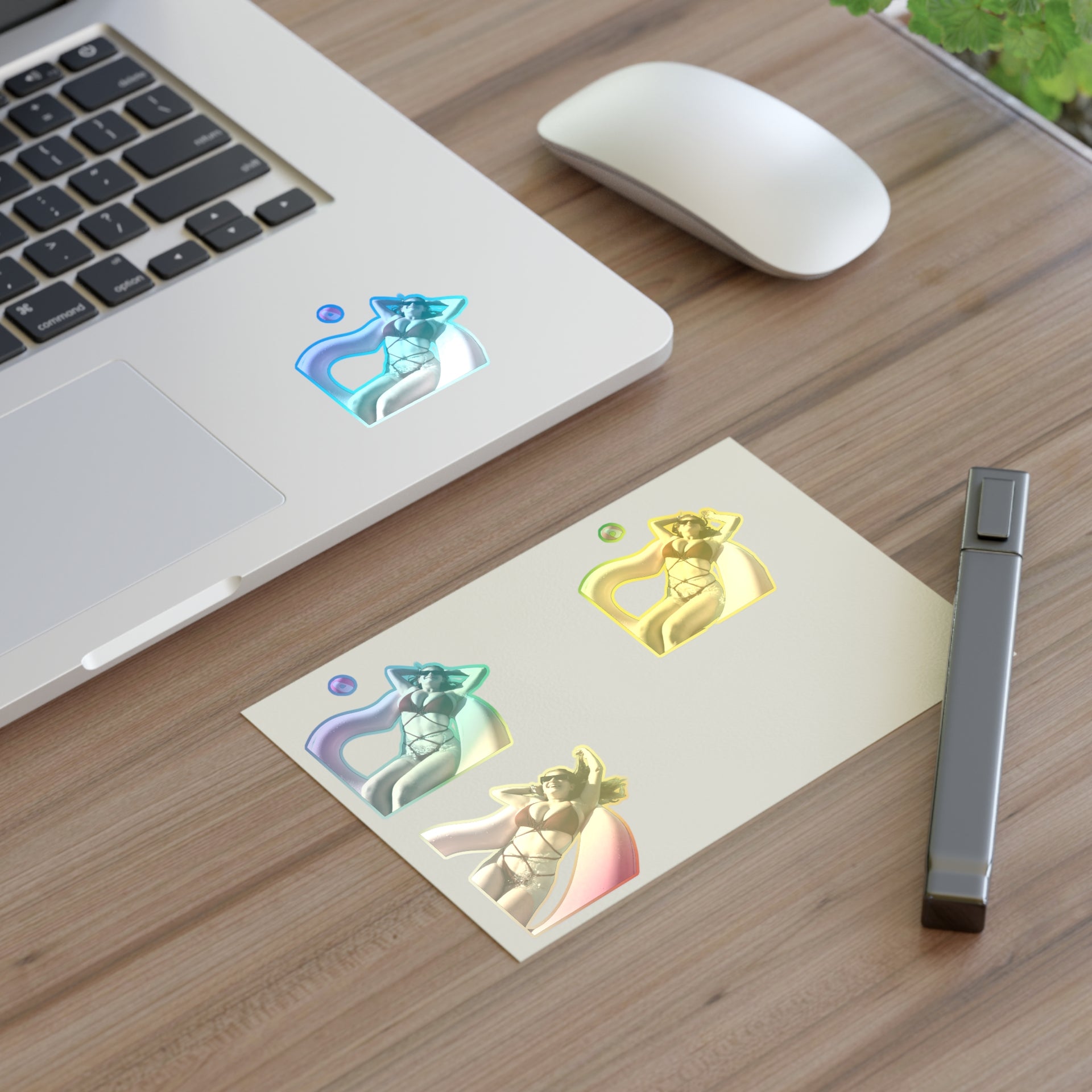 Summer Vibes Sticker Sheets - EF Pool Tube