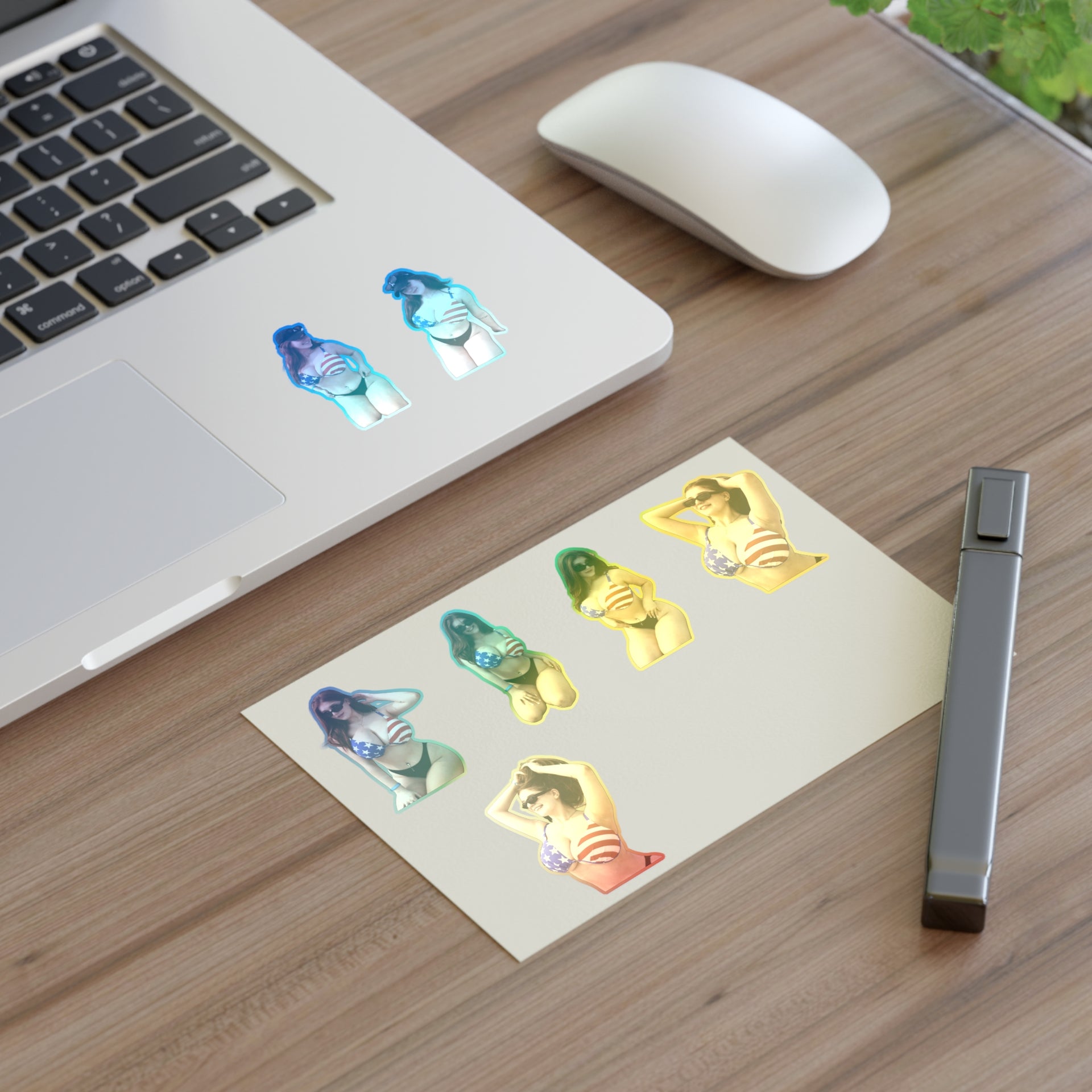 Patriotic MWD Sticker Sheets - Celebrate Independence Day with Style!